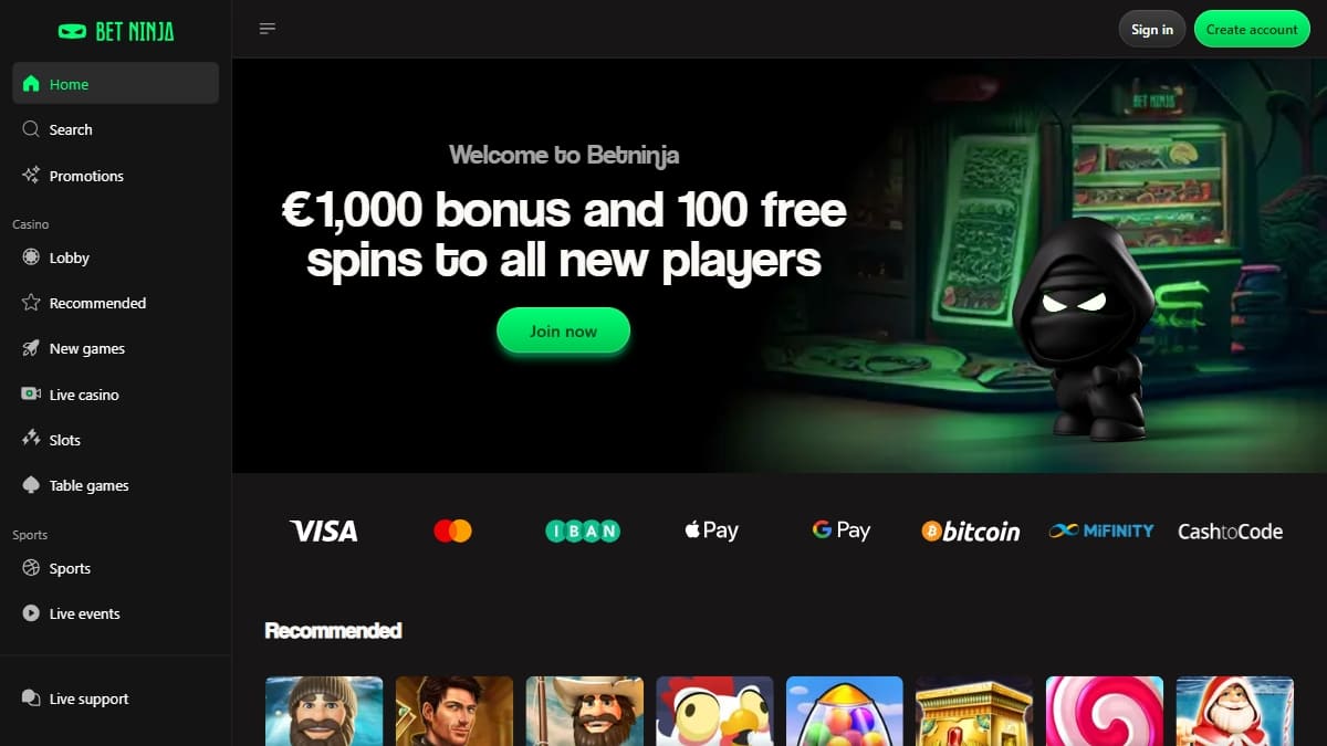 no cruks goksite van betninja homepage