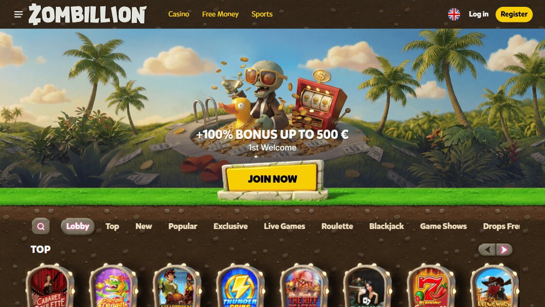 screenshot van no cruks casino van zombillion